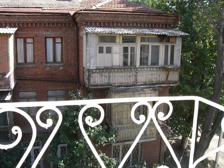 Старый Тбилиси с высоты Нарикалы.