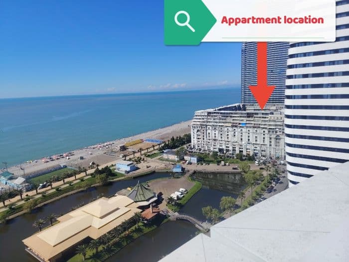 Квартира с 2 спальнями в Батуми — 3