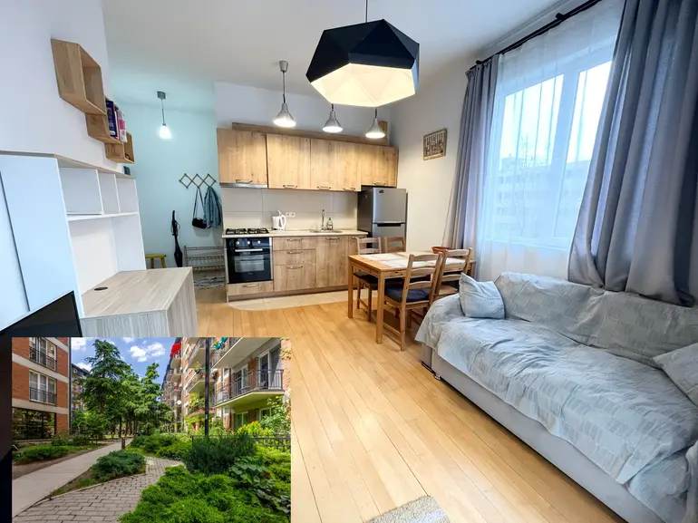 1-bedroom apartment in Сабуртало